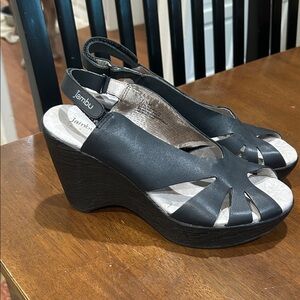 Jambu Women's Navy sport Wedge Sandals